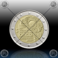 2 EVRO SLOVAŠKA 2020 ( OECD ) UNC